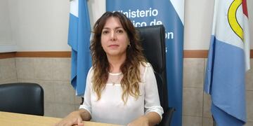 La fiscal Gabriela Lema