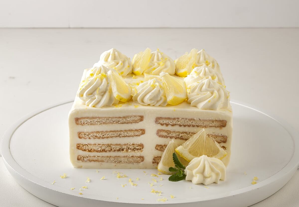 Chocotorta de limón, la opción ideal para el verano.