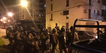 Parte de los allanamientos para desbaratar la organización se llevaron a cabo en barrio Municipal.