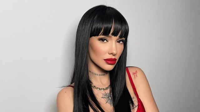 Total white y transparencias: La Joaqui eligió un conjunto de ropa interior mega osado y desató pasiones en Instagram