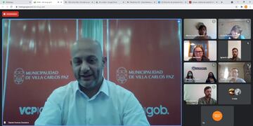 El Intendente de Villa Carlos Paz Daniel Gómez Gesteira participó del encuentro.