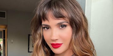 Celeste Cid coqueteó con sus seguidores.