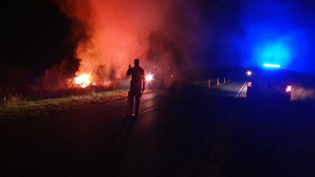 Accidente de transito en ruta provincial 17 entre Balnearia y Altos de Chipión.
