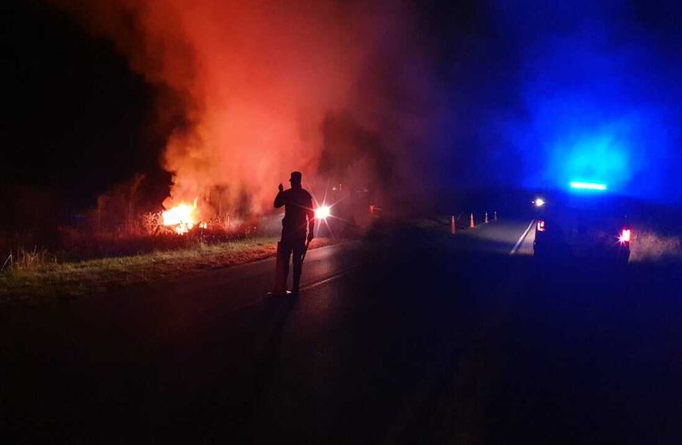 Asombroso accidente de película en la ruta provincial 17