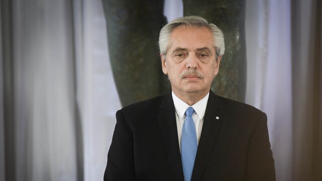 Alberto Fernández habló sobre las negociaciones con el Fondo Monetario Internacional. 
Foto Federico Lopez Claro