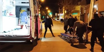 Fuerte golpiza a la salida de un boliche en Comodoro Rivadavia.