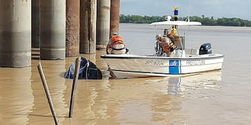 Accidente en el Río: dos jovenes chocaron su lancha en la Toma Nueva.