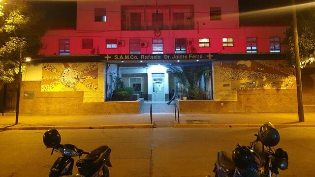 El Hospital de Rafaela se tiñó de rosa por el mes de la lucha contra el cáncer de mama