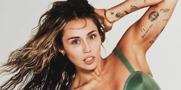 Miley Cyrus lució un espectacular outfit total black y desató pasiones