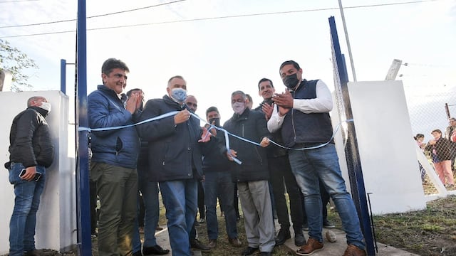 Jaldo encabezó la inauguración de un nuevo pozo de agua en la Comuna de Huasa Pampa Sud, en La Cocha
