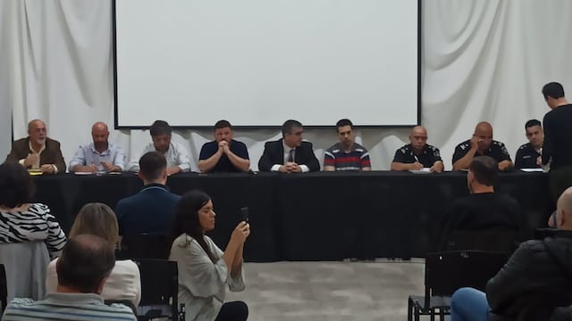 Reunión del Consejo Consultivo de Seguridad de Sunchales