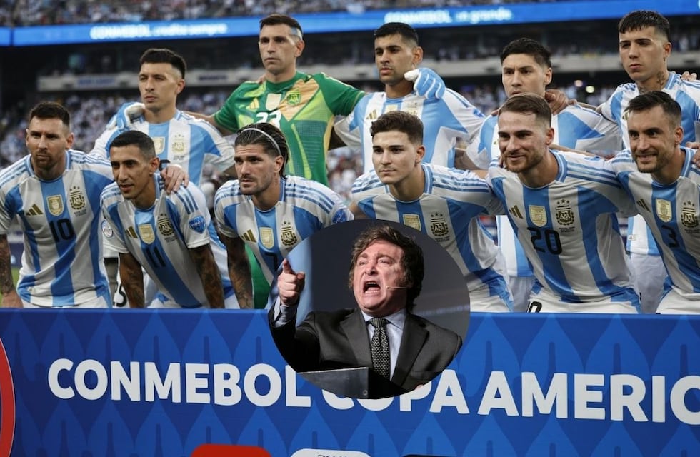 El polémico tweet de Javier Milei sobre la Selección Argentina en la previa a la final de la Copa América 2024