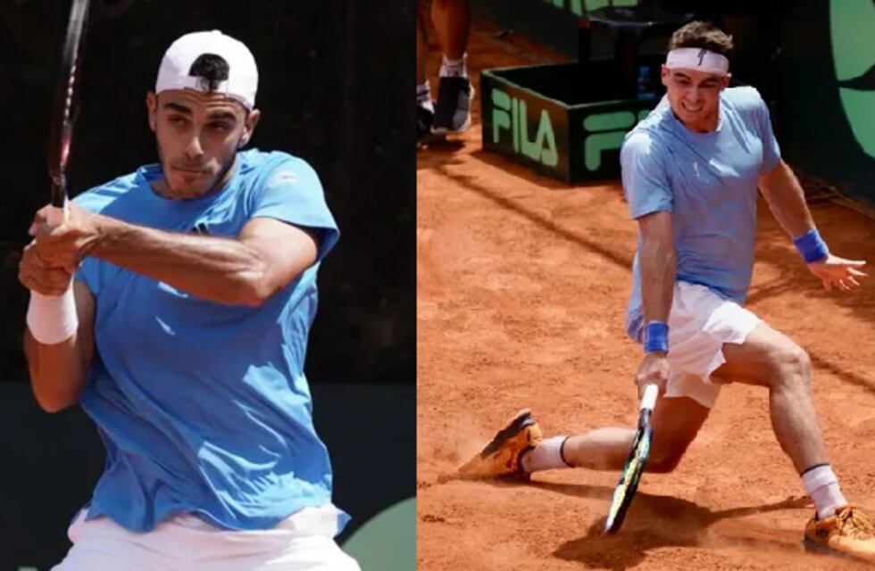 Copa Davis en Rosario: apretado triunfo de Francisco Cerúndolo y derrota para Tomás Etcheverry