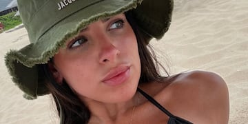 Desde el Caribe, Valentina Cervantes presumió su espectacular figura en microbikini y se llevó todos los piropos