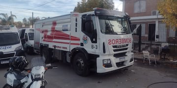 Dos jubilados resultaron heridos tras la explosión de la garrafa en su casa. (Gentileza)