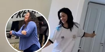 La cantante hizo pasos muy similares a Amalia y en las redes, no dudaron en compararlas.