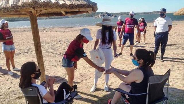 Equipos de Turismo y otras dependencias del gobierno de San Luis visitarán este domingo en el marco de la campaña Turismo Seguro. Gentileza Norte Puntano Noticias