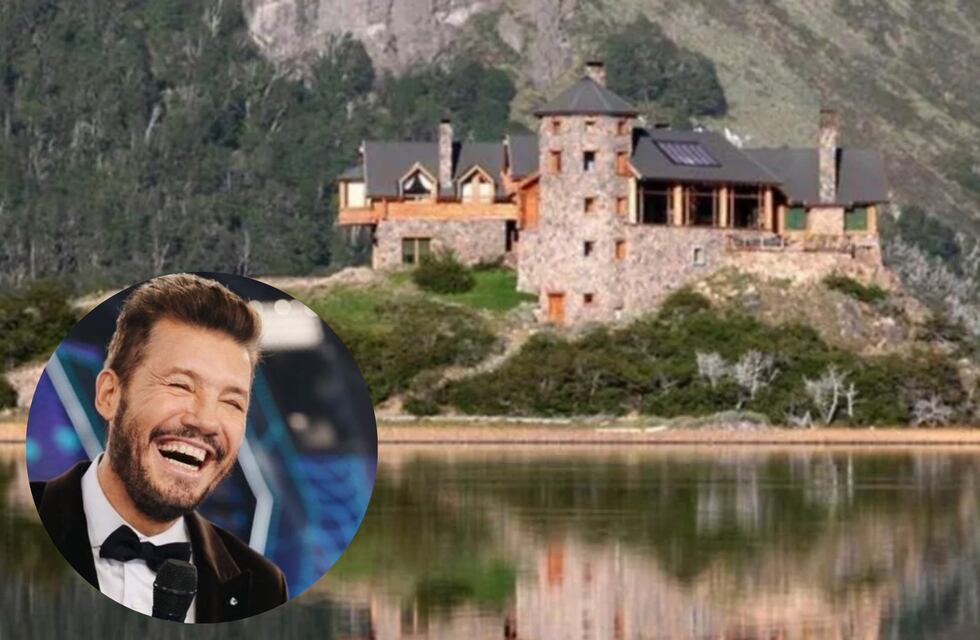 Cómo es la enorme mansión de Marcelo Tinelli en Esquel