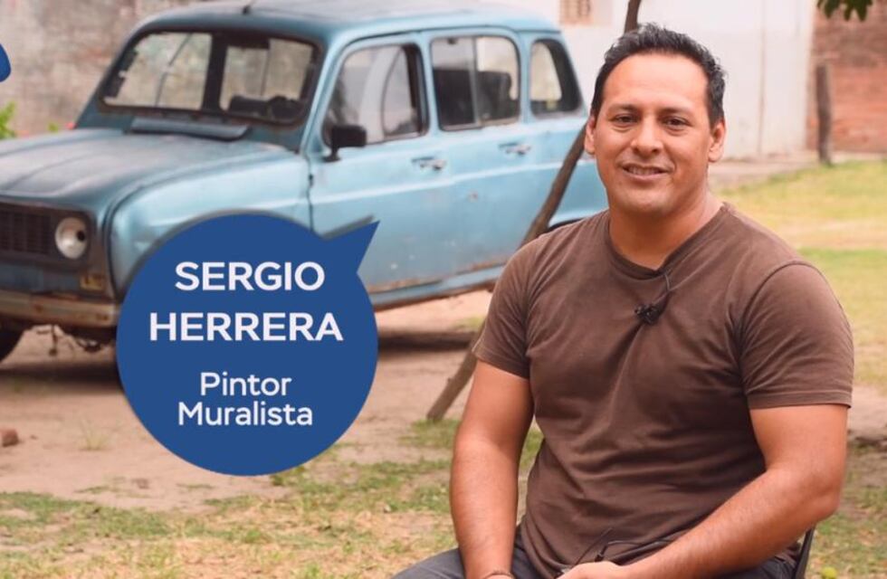 Un hombre pintó un cuadro a pedido pero el cliente no lo fue a buscar, ahora lo rifa para cumplir un sueño