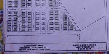 Los pre adjudicatarios del barrio Luz y Fuerza III piden soluciones