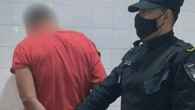 El policía se encuentra bien de salud, la herida ocasionada por el cuchillo fue leve.