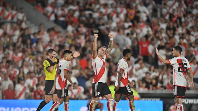 River le ganó a Gimnasia La Plata y se acomoda en la punta de la Zona A de la Copa de la Liga. Foto: Los Andes