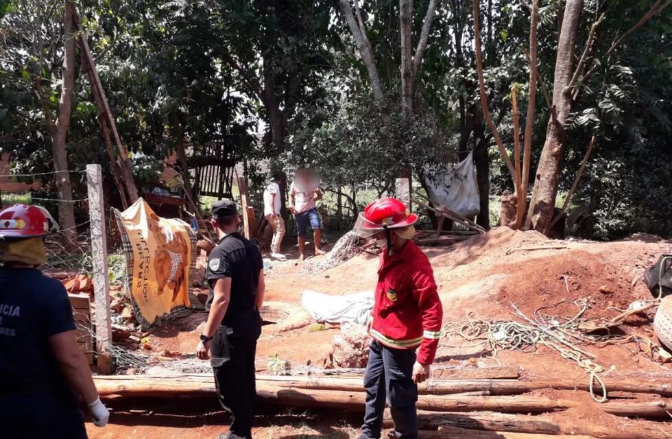 Un hombre cayó a un pozo de agua en Oberá y perdió la vida