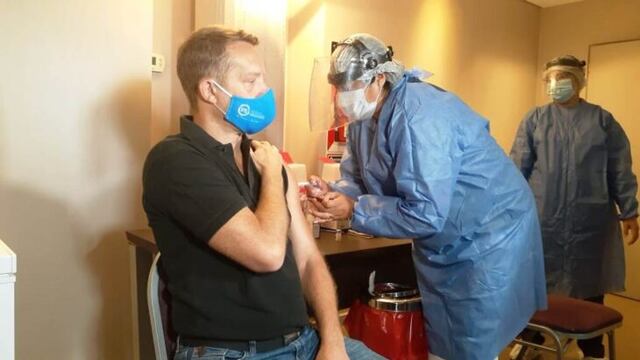 Posadas: el IPS inició la vacunación contra el Coronavirus