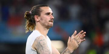 Griezmann se despidió del Barcelona.