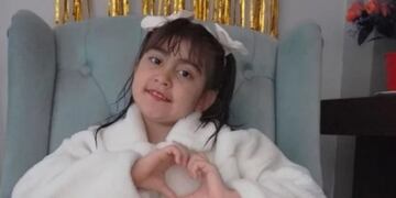 Kiara, la niña de Corrientes que fue sometida a un trasplante de corazón, falleció este domingo.