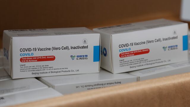 Vacunas Sinopharm llegaron a San Luis