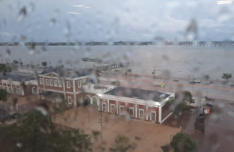 Jornada con intensas lluvias en Misiones