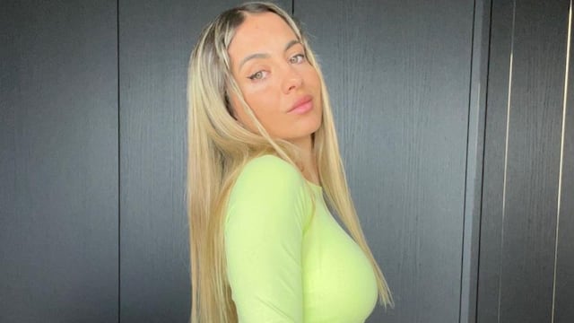 Caro Calvagni, la esposa de Nicolás Tagliafico, lució un increíble conjunto en el estadio y reveló su cabala. /Foto:Instagram