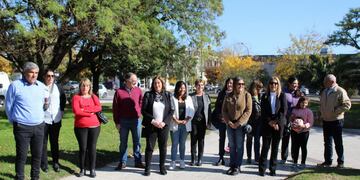 139º aniversario de Tres Arroyos: ofrenda floral en el monumento a Dardo Rocha