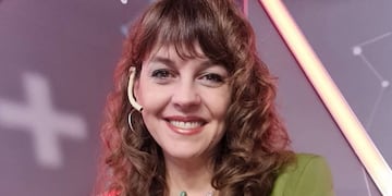 Daniela Galván, una de las caras de Canal 9 Televida.