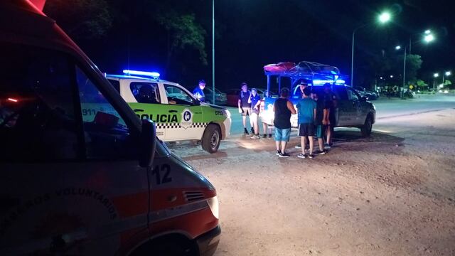 Rescatan a cinco adolescentes extraviados en el sendero de Aguas Chiquitas.