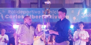 Fiesta del Deporte: el bochófilo Martín Aristaín Rey deportista del año