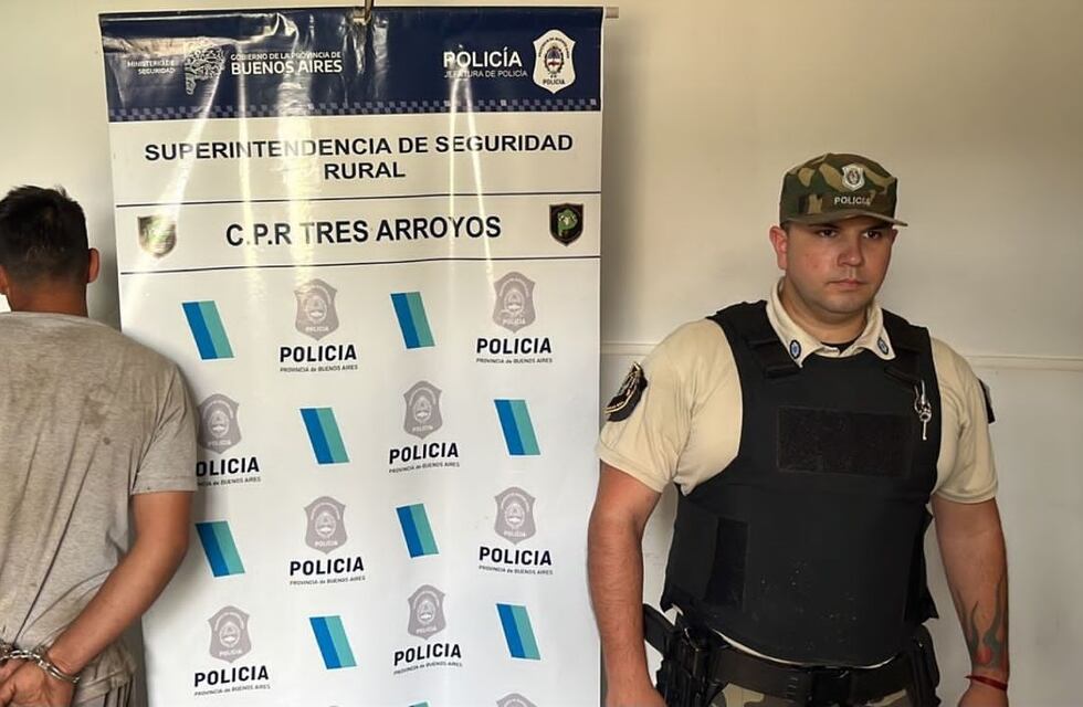 Tres Arroyos: detuvieron a un hombre por robar en un campo