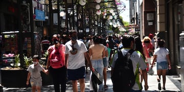 Así estaban las calles de Córdoba en la previa de la Navidad. Reyes no fue tan positivo.