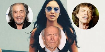 Quién es Noor Alfallah, la novia 54 años menor de Al Pacino, ex de Mick Jagger y supuesto romance de Clint Eastwood.