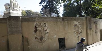 Robaron 1800 kilos de bronce de dos monumentos de Palermo y Recoleta