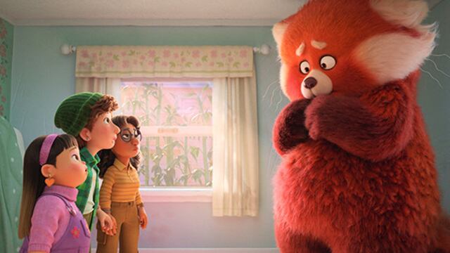 "Red", nueva película de Pixar (Disney +)