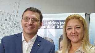 Lisandro Mársico y Carla Boidi, candidatos y referentes del PDP