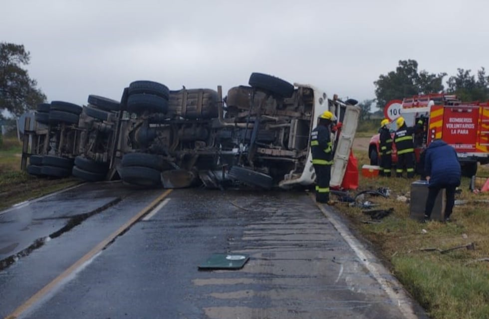 Accidente fatal en la Ruta Provincial 17 en cercanías de La Para