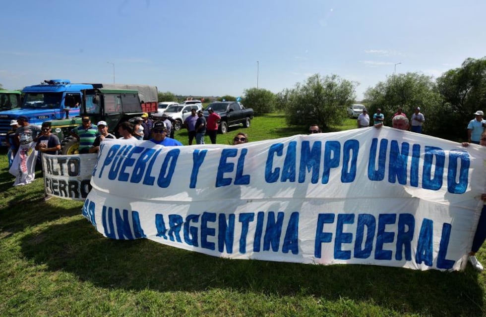 Mendoza también se plegó a las protestas del campo y la concentración fue en San Carlos
