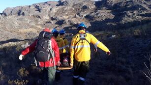 Rescate en las sierras. Imagen ilustrativa. (Carlos Paz Vivo)