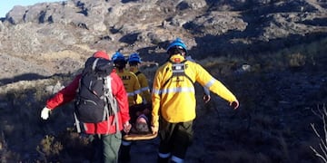 Rescate en las sierras. Imagen ilustrativa. (Carlos Paz Vivo)