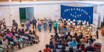 Río Grande: exitoso encuentro “Somos música y canto”