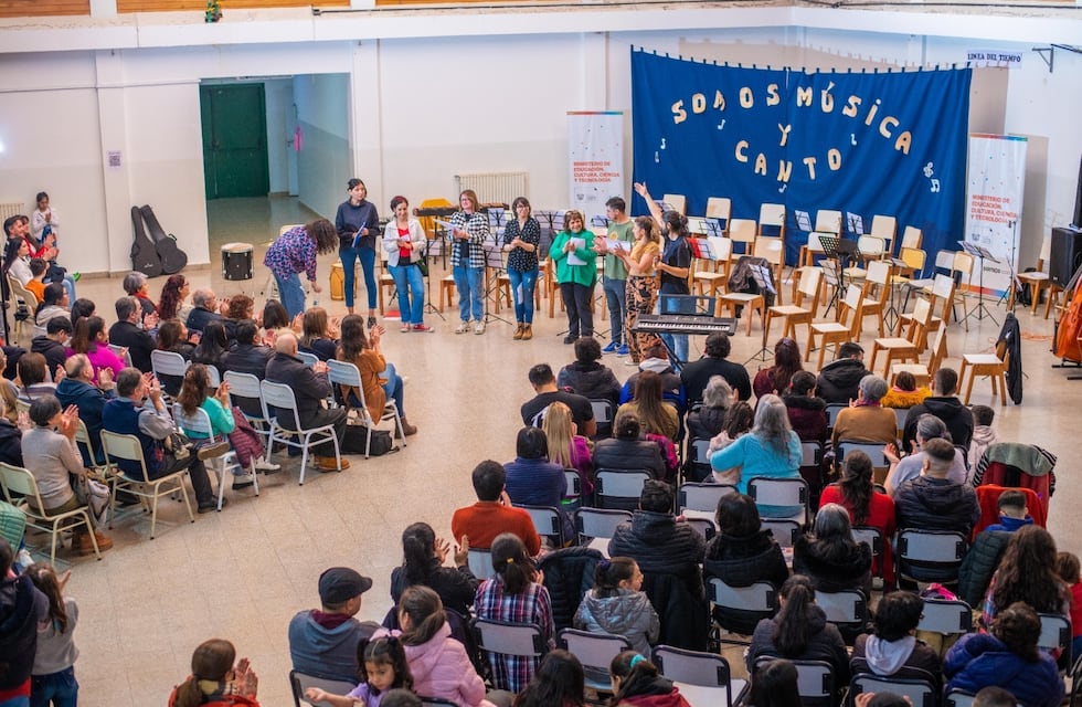 Río Grande: exitoso encuentro “Somos música y canto”