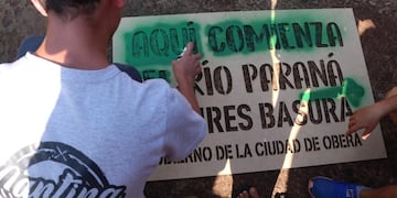 Jornada de concientización ambiental en Oberá.